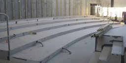 Budowa audytorium - podłoga anhydrytowa